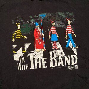 "Where's Waldo?" I'm with the Band T-Shirt
